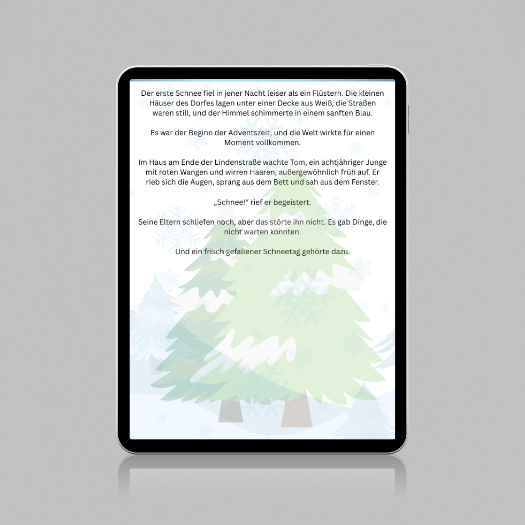 Der Schneemann, der sein Herz fand – Warmherzige Wintergeschichte für Kinder (E-Book)