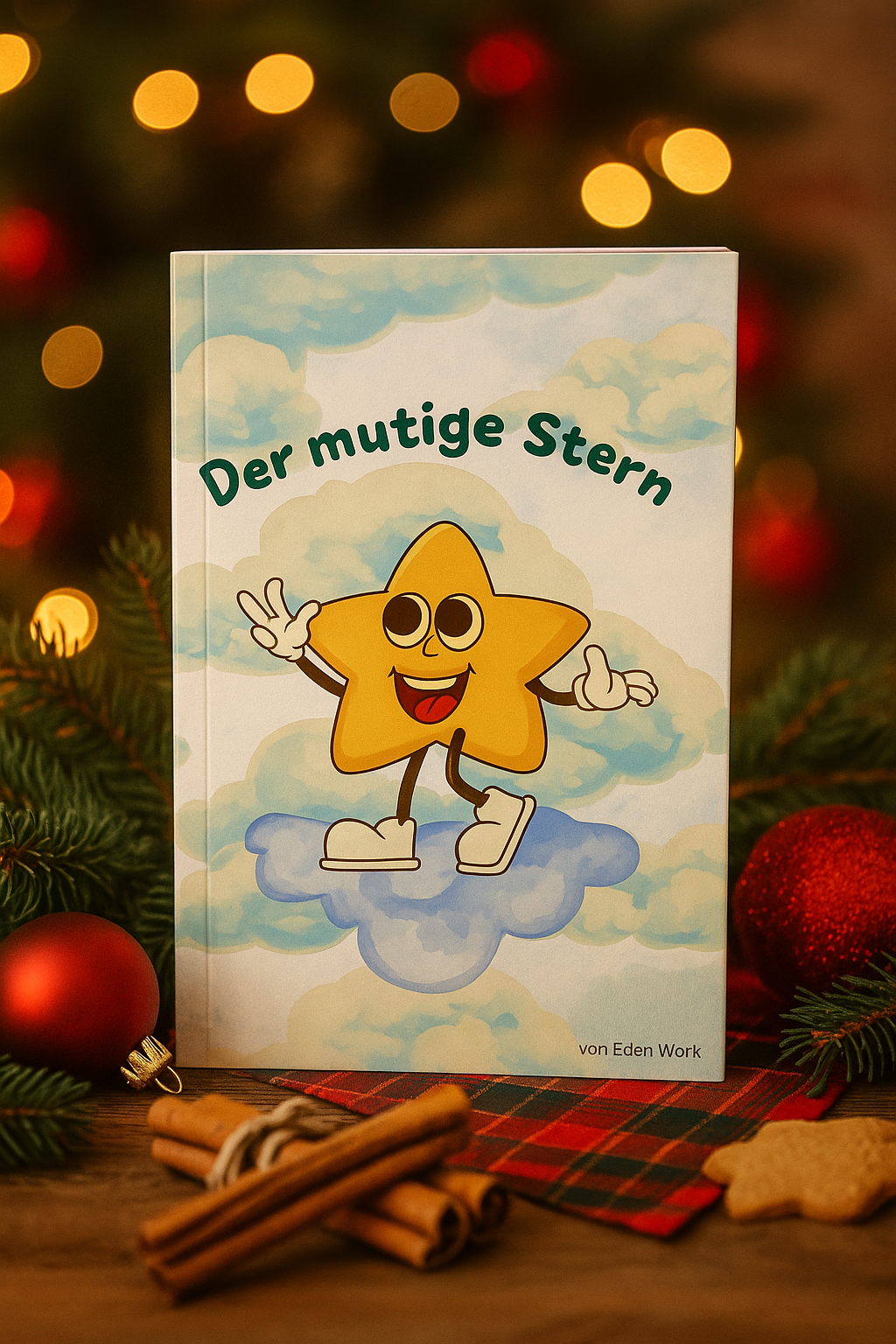 Der mutige Stern – Weihnachtsgeschichte für Kinder | Mut, Freundschaft & liebevolles Vorlesen (E-Book)