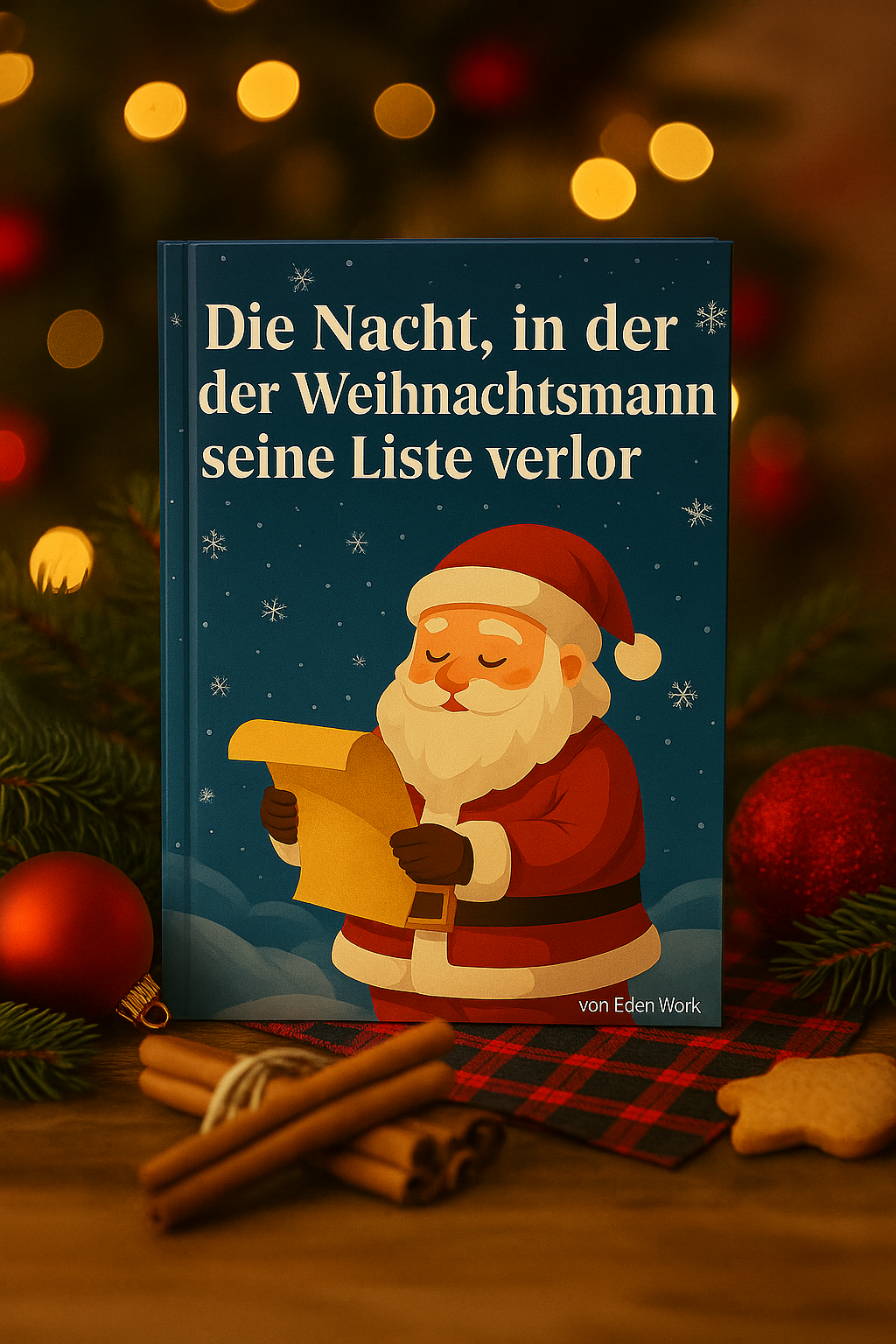 Die Nacht, in der der Weihnachtsmann seine Liste verlor – Magische Weihnachtsgeschichte für Kinder (E-Book)